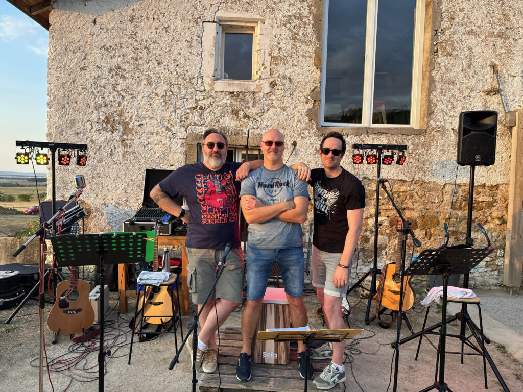 La pose photo avant le concert !